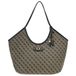 GUESS shopper Samantha Girlfriend Tote Black Logo beige
