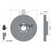 Textar Lot De 2 Disques De Frein 92260405 Mercedes-benz 1664210612 1664211300