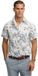 Superdry Vintage Loom Chemise à Manches Courtes Canna Leaves China Blue XXL Homme