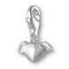 Melina Dames-bedel hanger hart vleugel 925 sterling zilver 1800538