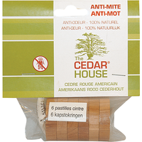 The Cedar House S/6 Kapstokring Ceder