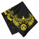 BVB-bandana. BVB Borussia Dortmund bandana, Zwart/Geel