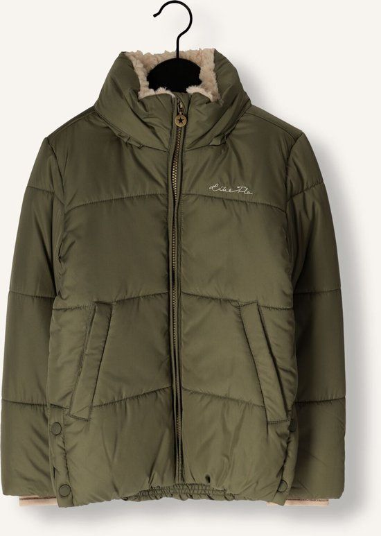 Like Flo Meisjes Jas F507-5212 - Maat 116 - Groen