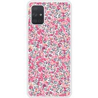 Samsung Galaxy A71 Liberty wiltshire rose verstevigd hoesje met sublimatie bedrukking