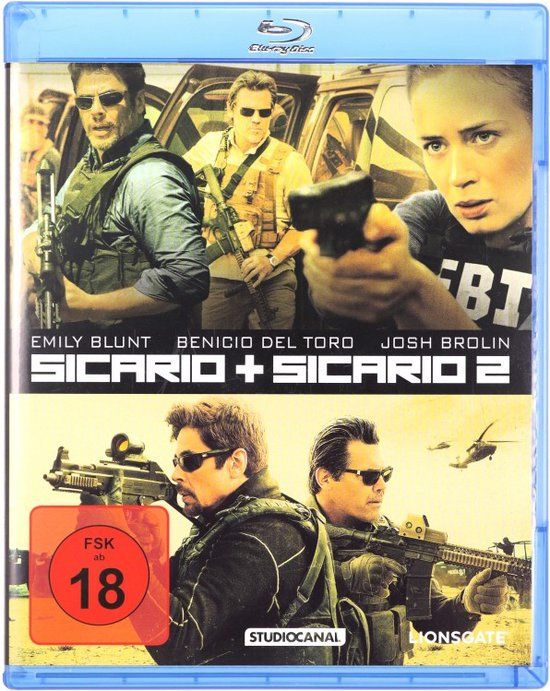 Plaion Sicario 1 & 2 Blu-ray
