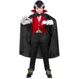 W WIDMANN MILANO Party Fashion - Kinderkostuum vampier, gothic, bloedzuiger, donkere graaf, Halloween-kostuum
