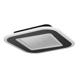 Eglo Macchioni Plafondlamp - LED - 38 cm - Zwart|Wit - Instelbaar wit licht - Dimbaar