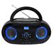 Silva Schneider MPC 25.7 BT Draagbare radio Zwart