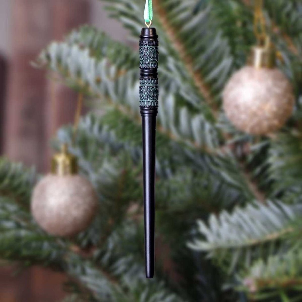 Nemesis Now Harry Potter Kerstbal Snape's Wand Hanging Ornament Multicolours