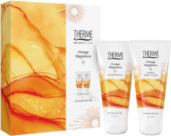 Therme Orange Blossom Shower Gel + Body Lotion Geschenkset - 2-delig