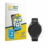 BROTECT - Screenprotector voor Huawei Watch GT 7 (46 mm) - Folie Beschermfolie transparant 2 Stuks