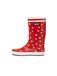 AIGLE Boots 'Lolly Pop Play Unisex' rood / zwart / wit