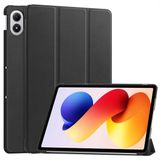 imoshion Tablet Hoes - Geschikt voor Xiaomi Redmi Pad 2 Pro/Xiaomi Poco Pad M1 - Trifold Bookcase - Zwart