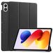 imoshion Tablet Hoes - Geschikt voor Xiaomi Redmi Pad 2 Pro/Xiaomi Poco Pad M1 - Trifold Bookcase - Zwart