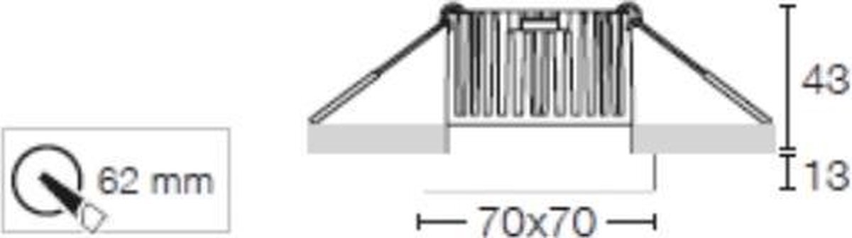 THE LIGHT GROUP GF Design Owi inbouwspot | opbouwspot | design spot zwart 9W, 36°, 3000K, CRI>90, IP54, incl. driver