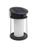 Philips Hue Philips Juda UltraEfficient Buitenwandlamp op zonne-energie, Vervangbare solarlamp, Bewegingssensor, 4000K, Zwart, IP44