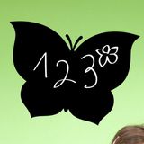 Ambiance Sticker Schoolbordsticker - uitwisbare zelfklevende muurstickers - VLINDERONTWERP - 25x35cm