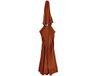 vidaXL Vervangingsdoek voor parasol 610 cm terracottakleurig