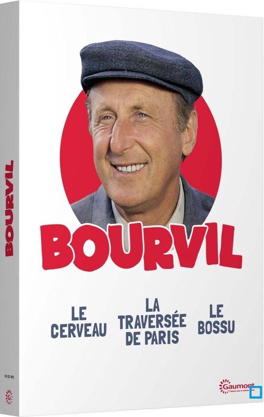 Bourvil: Le Cerveau + La Traversée De Paris + Le Bossu - DVD - Deluxe Edition - 3 Films - Frans gesproken
