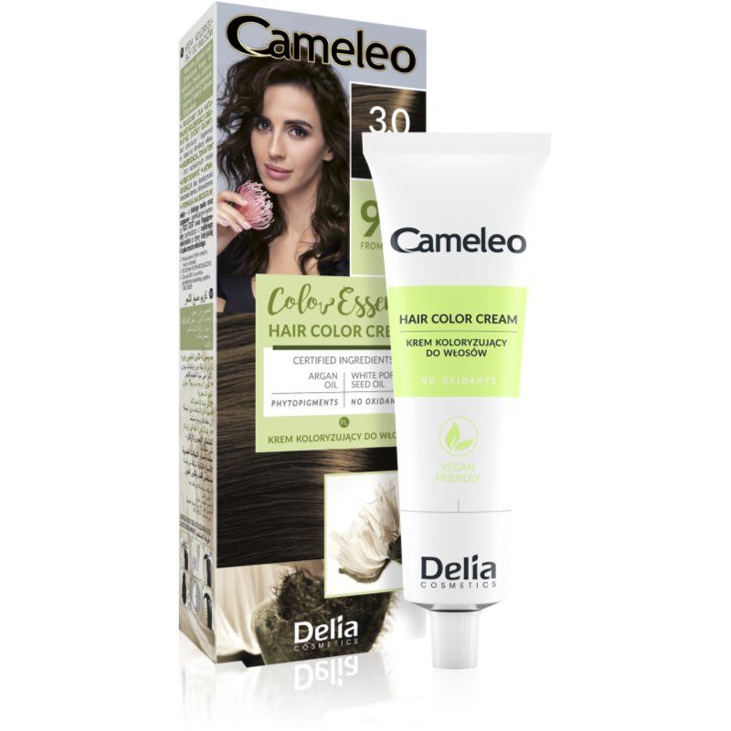 Cameleo Color Essence Hair Color Cream Dark Brown 75g