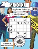 Easy Large Print Sudoku Puzzle Book: 100 Puzzles | American Giants | Muffler Men | Beginner Friendly | One Per Page | Solutions Included