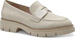 Tamaris Dames Instappers 1-24313-42 Beige Textiel/Synthetisch Maat 39