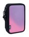 Pennenetui MILAN® Etui met 2 etages met Sunset inhoud, zwart en roze