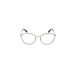 ZADIG&VOLTAIRE VZV311 lunettes, or rose avec pièces noir semi-mat, 52 pour femmes