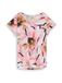 TOM TAILOR Chemise beige foncé / rose / rose pastel / noir