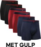 DANISH ENDURANCE Bamboe Boxershorts - Heren - 6 Paar - Maat L