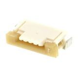 Molex 522070460 FFC/FPC-aansluiting Totaal aantal polen: 4 Rastermaat: 1 mm Inhoud: 1 stuk(s) Tape on Full reel