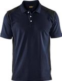 Workman Blåkläder 3324-1050 Poloshirt Piqué Donker marineblauw/Zwart - Maat S