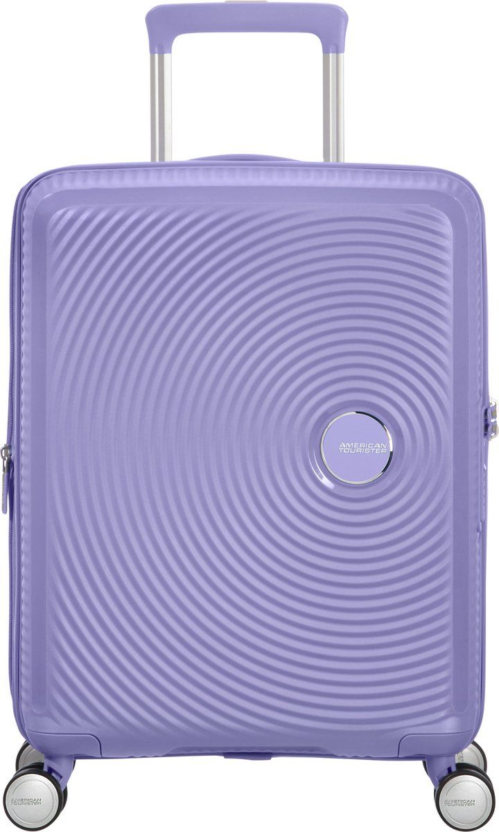 American Tourister Soundbox Spinner 55/20 TSA Expandable (Handbagage) - Lavender - Polypropylene - 2022