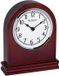 Widdop Horloge de table W9699 Brun/Blanc Plastique/Bois