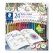 STAEDTLER Noris colour 185 Kleurpotloden – 24 kleuren, speciale editie