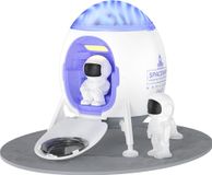 Xo Projecteur LED CF38 Étoiles-Galaxie avec haut-parleur Bluetooth, blanc