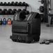 Gilet de poids pour hommes - Gilet d'entraînement réglable, 15,85 kg - 16 blocs de fer - Protège-épaules, bandes réfléchissantes - Convient pour l'entraînement de force et la course à pied - Noir