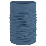 Buff Originele EcoStretch halsdoek, colsjaal, multifunctioneel, hals en hoofd, hardlopen, wandelen, duurzaam, licht, voor heren en dames, eenheidsmaat, blauw