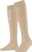 FALKE Pure Shore Kniekousen dames transparant - maat 39-42