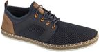 Rieker B5252 Mannen Marineblauw Leer Casual Schoenen Maat 44