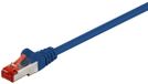 Goobay CAT 6 Patch Cable, S/FTP (PiMF), blue 7.5 m