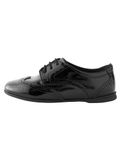 Next - Meisjes - Leren brogues met veters voor school - Zwart
