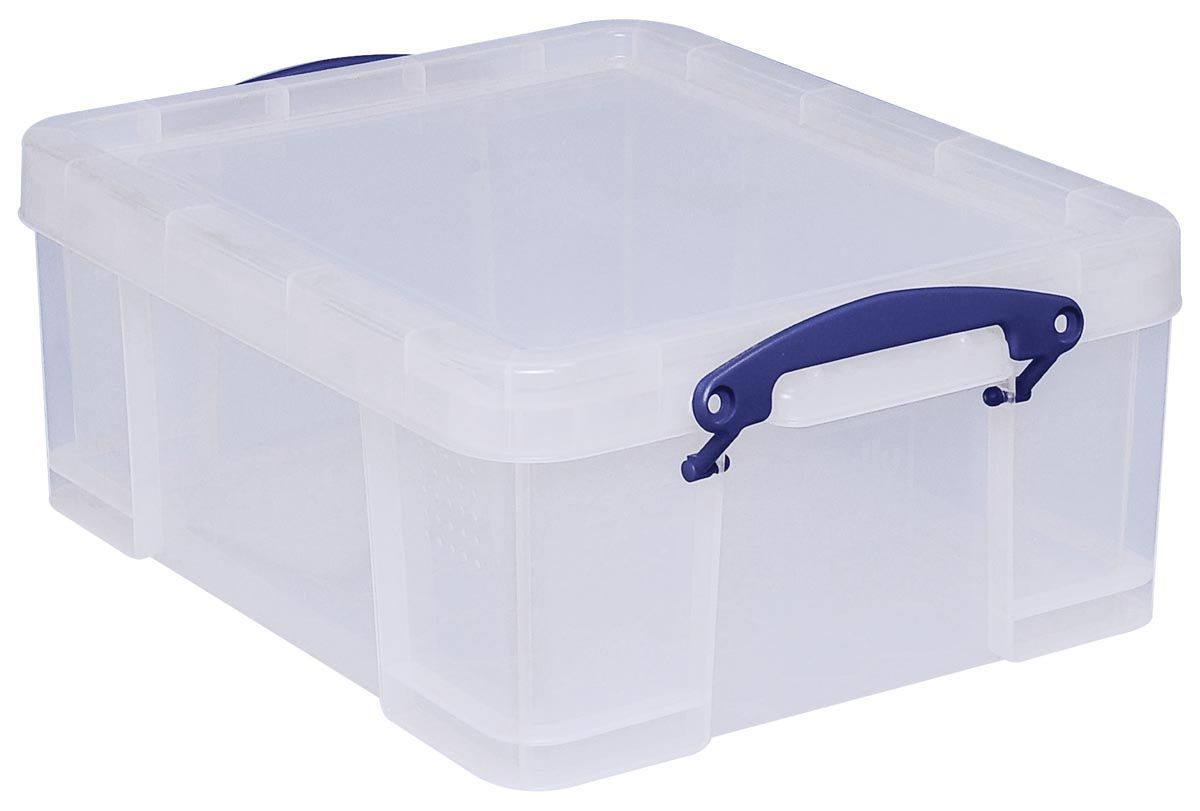 Really Useful Box opbergdoos 21 liter transparant