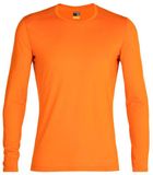 Icebreaker 200 Oasis T-shirt Lange Mouwen Heren XL Spice