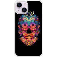 Apple Siliconen hoesje compatibel met iPhone 14 Carnival-masker