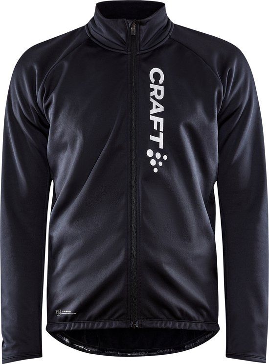 Craft Core Bike SubZ Jacket Heren - BLACK-SILVER - Maat S