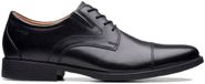 Clarks Shoes Whiddon Cap Schoenen Zwart EU 43 Man