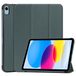 imoshion Trifold Bookcase iPad 10.9 (2022) tablethoes - Donkergroen