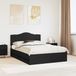 vidaXL Bedframe met lade en opslag Zwart 150 x 200 cm Ingenieurshout