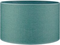 Home Sweet Home Lampenkap Canvas 35 - turquoise